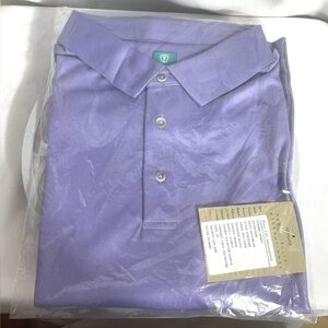 Pro Tour Polo Shirt 2X Aster Purple Coolplay Perry Ellis Golf Top NWT 2025